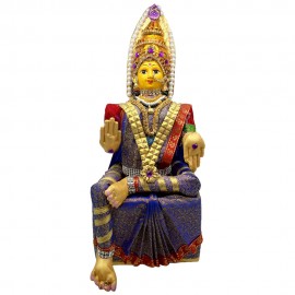 Varalakshmi Devi Idol Set (Violet Colour)